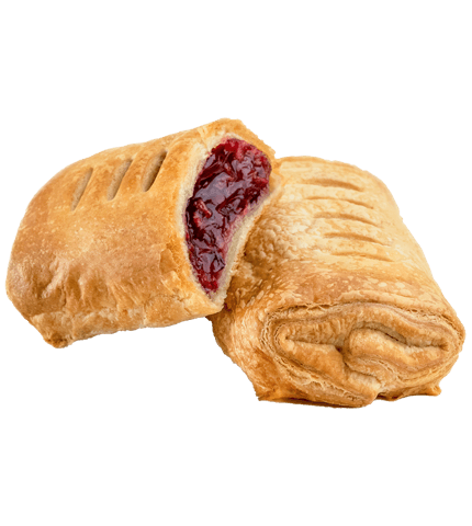 Слойка с вишней Слойка с вишней
