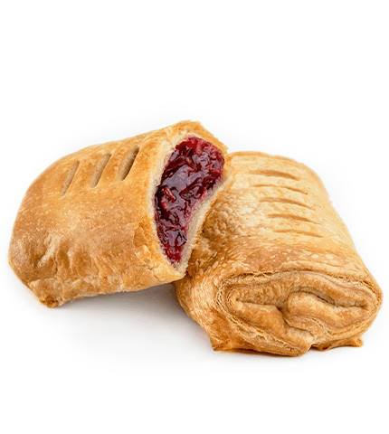 Слойка с вишней 0