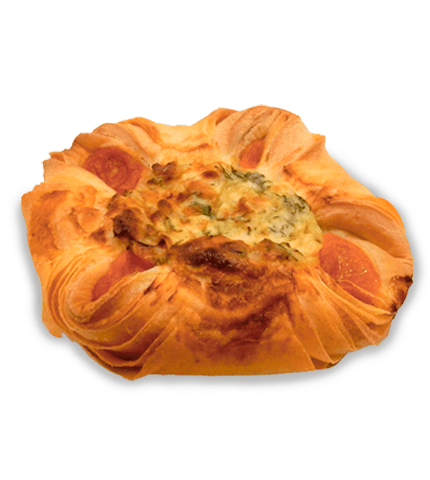 Розан с картофелем, беконом с розовым соусом 0