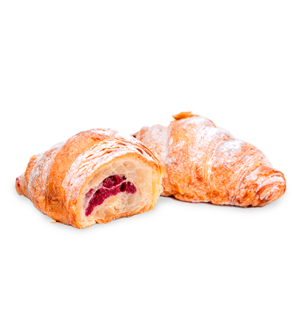 Круассан с малиновой начинкой (на масле) 1Круассан с малиновой начинкой (на масле)